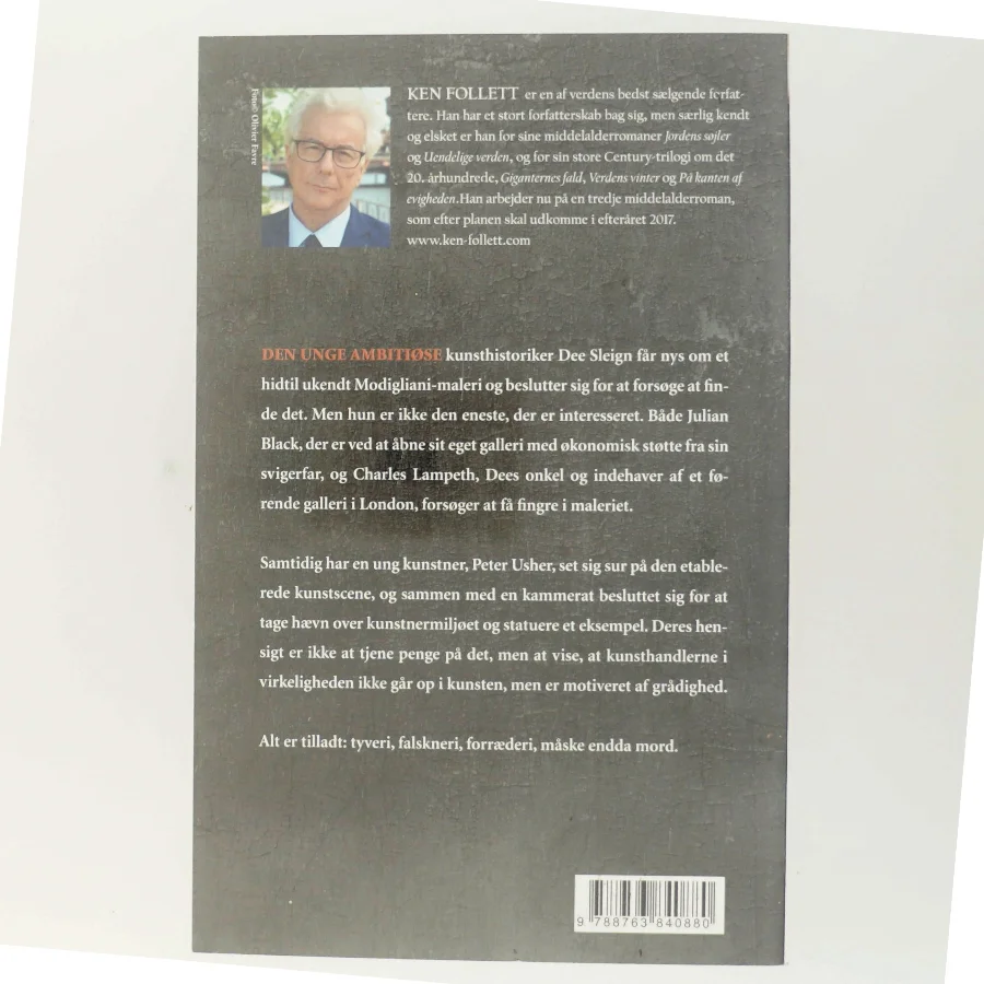 Modigliani Affæren af Ken Follett (Bog)