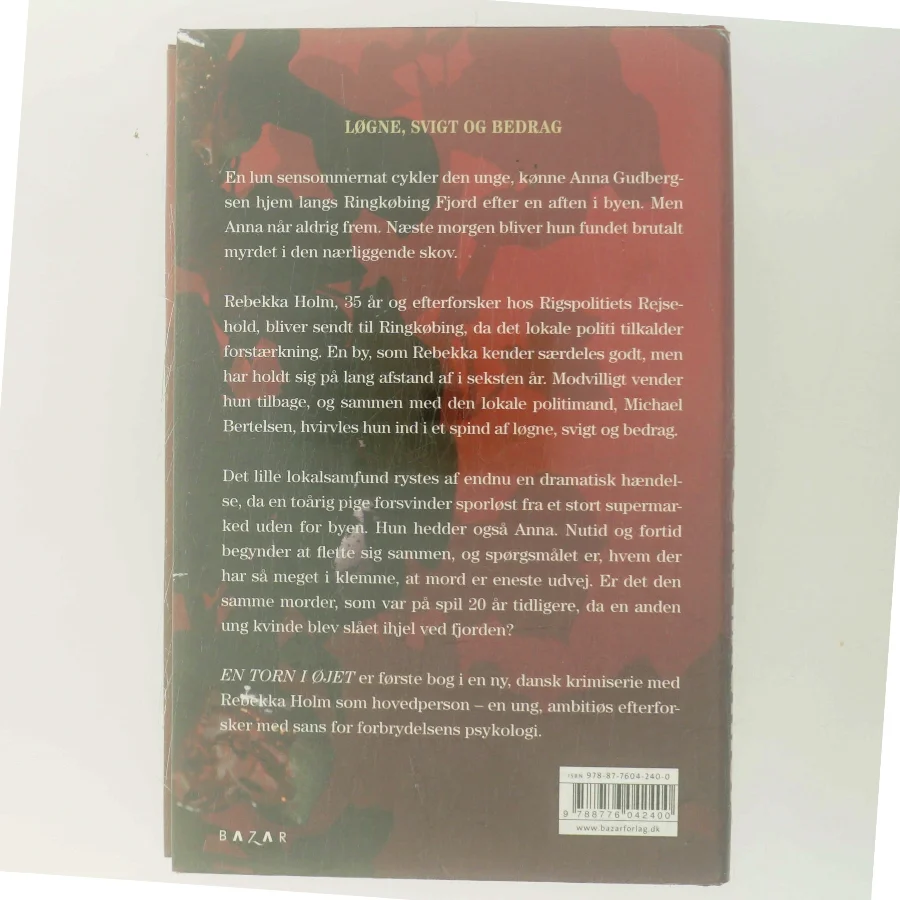 En torn i øjet af Julie Hastrup (Bog)