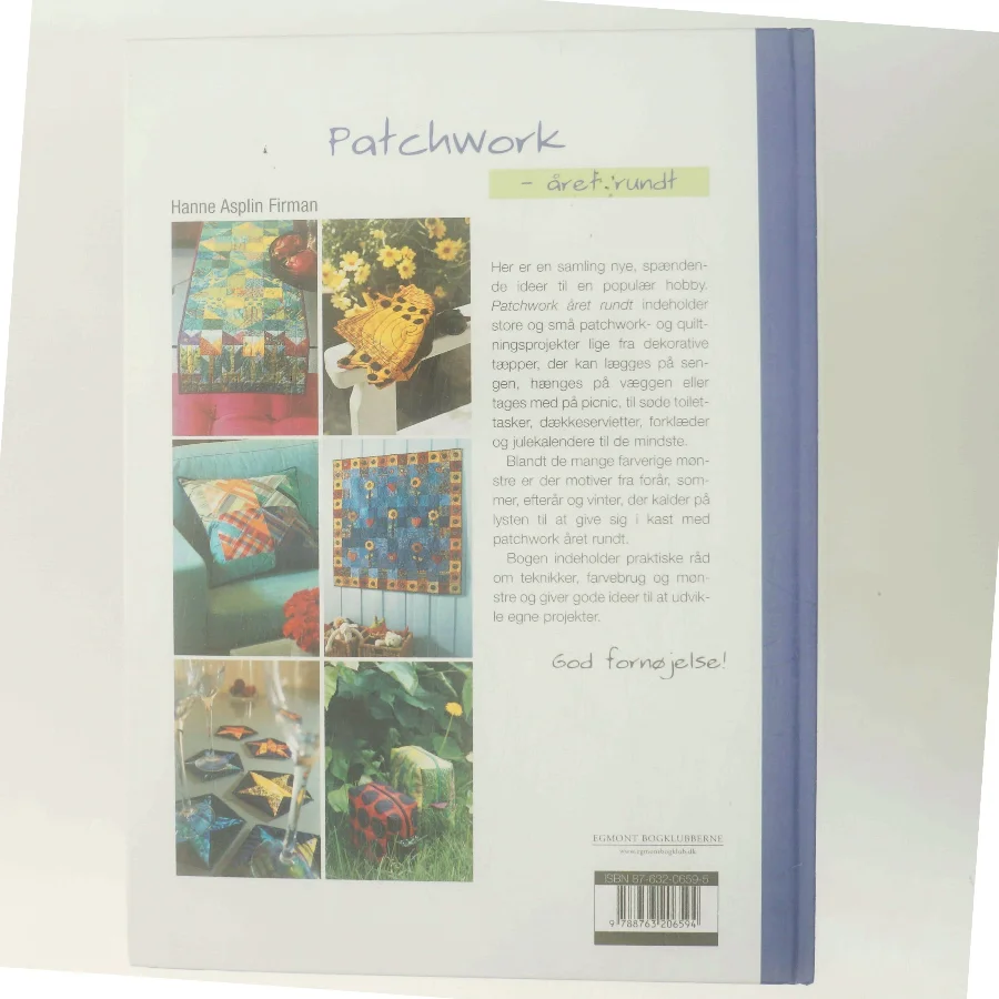 Patchwork året rundt af Hanne Asplin Firman (Bog)