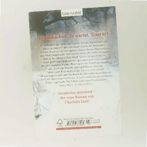 Der Beobachter : Roman af Charlotte Link (Bog)