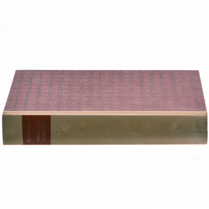 Ordentlige forhold af Elia Kazan (Bog)