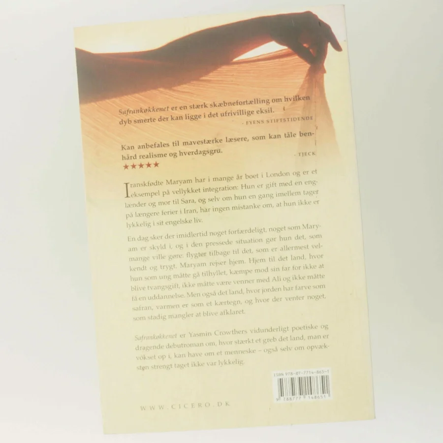 Safrankøkkenet af Yasmin Crowther (Bog)
