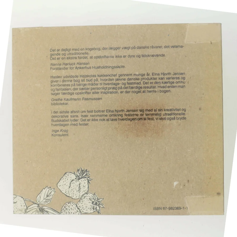 Mad med Spæl af Elna Hjorth Jensen (Bog)