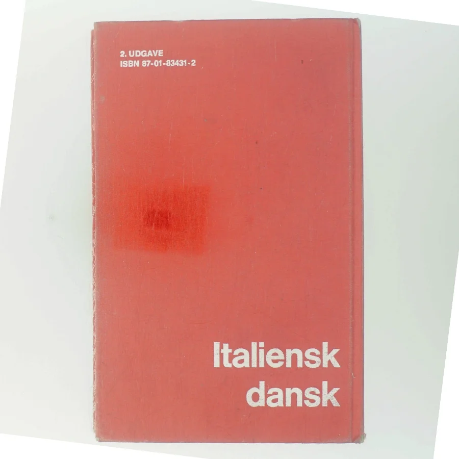 Italiensk-dansk ordbog (Bog)