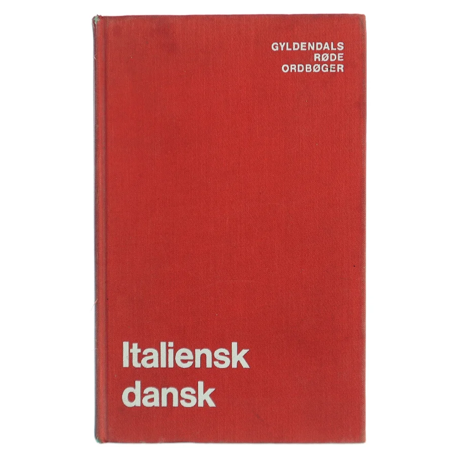 Italiensk-dansk ordbog (Bog)