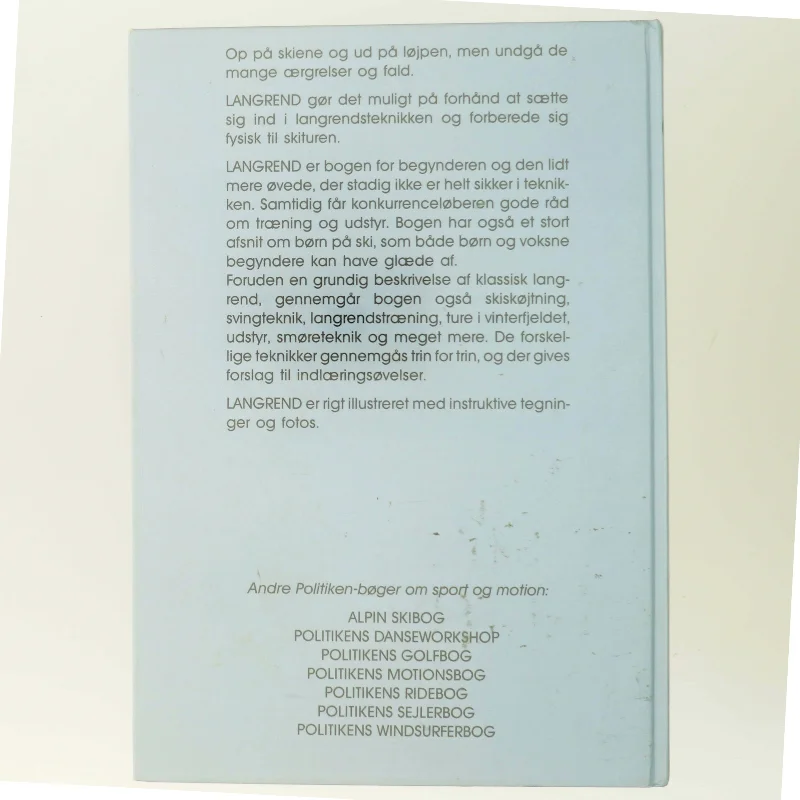 Langrend af Erik Mygind (Bog) fra Politikens Forlag