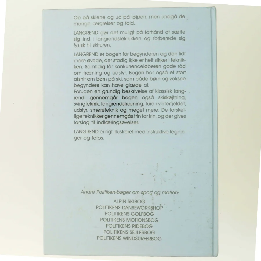 Langrend af Erik Mygind (Bog) fra Politikens Forlag