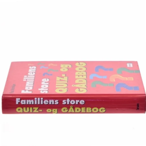 Familiens store quiz- og gådebog af Poul Malmkjær (Bog)