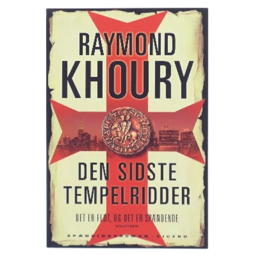 Den sidste tempelridder af Raymond Khoury (Bog)