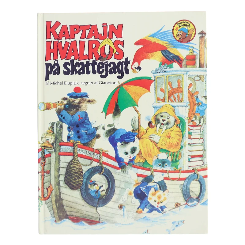 Kaptajn Hvalros på skattejagt af Michel Duplaix (Bog)