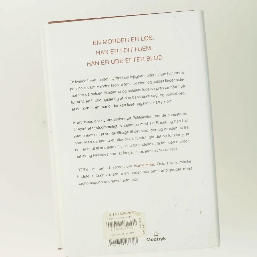 Tørst af Jo Nesbø (Bog)