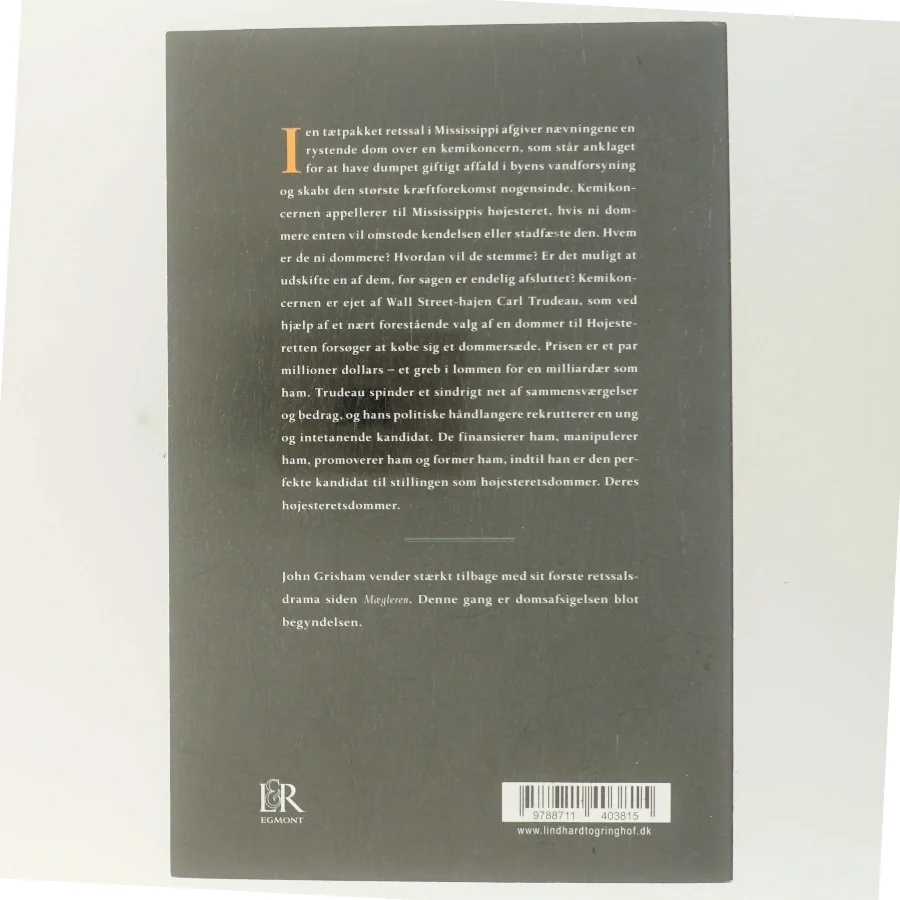 Appellen af John Grisham (Bog)