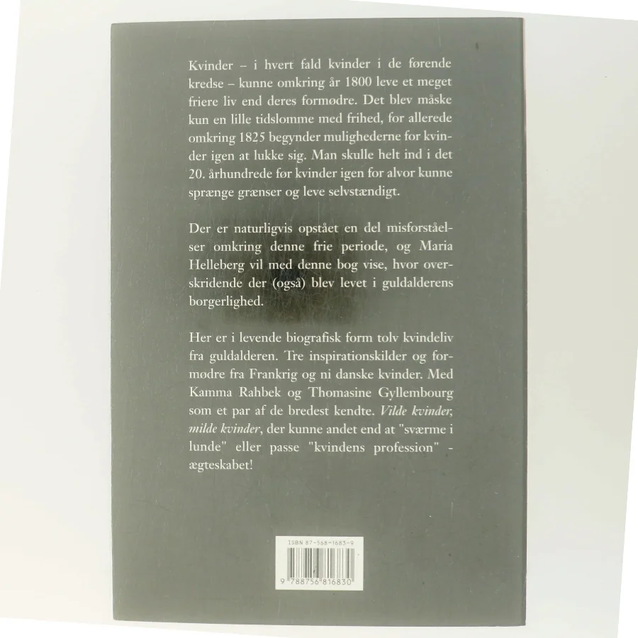 Vilde kvinder milde kvinder af Maria Helleberg (Bog)