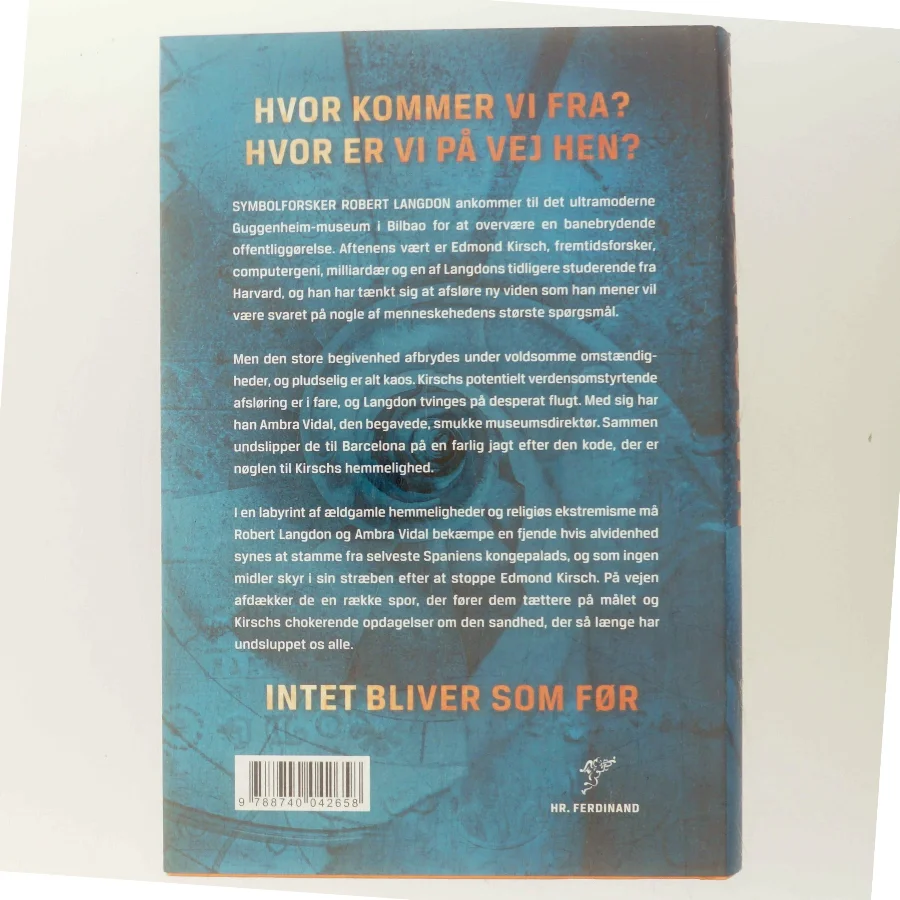 Oprindelse af Dan Brown (Bog)