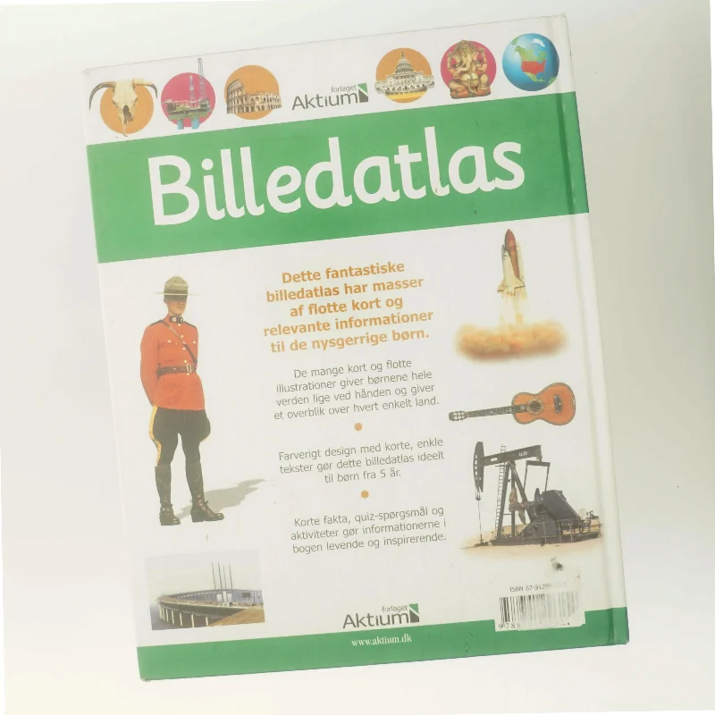 Billedatlas - illustreret atlas for børn (Bog)