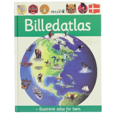 Billedatlas - illustreret atlas for børn (Bog)