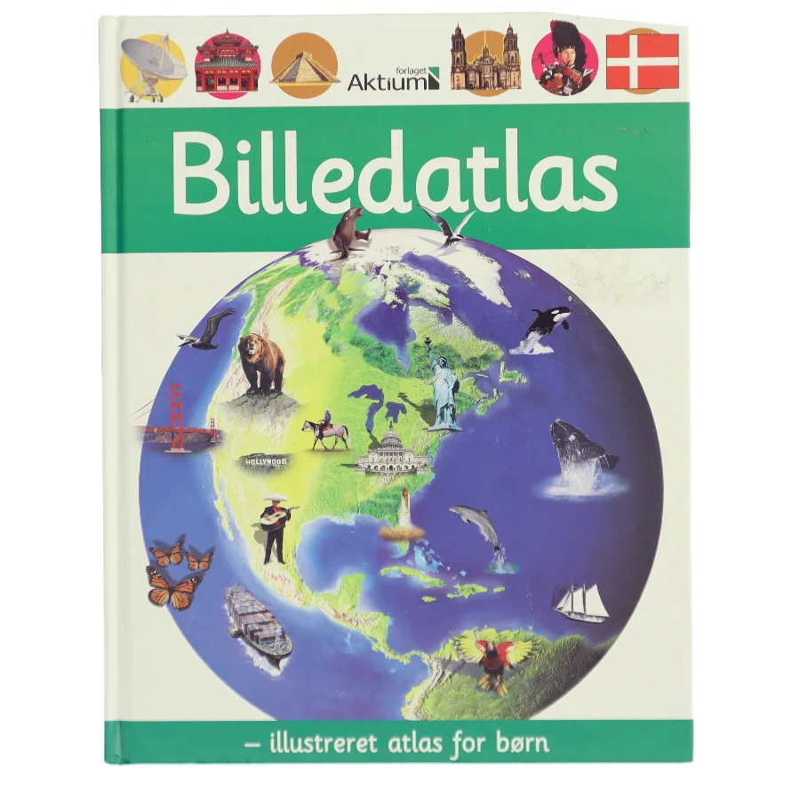 Billedatlas - illustreret atlas for børn (Bog)