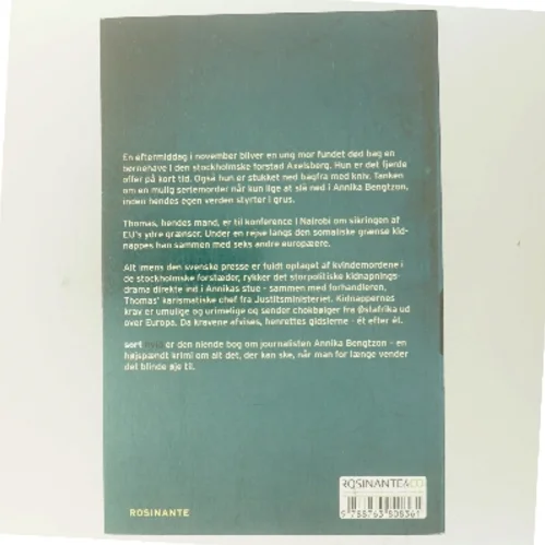 Sort hvid af Liza Marklund (Bog)