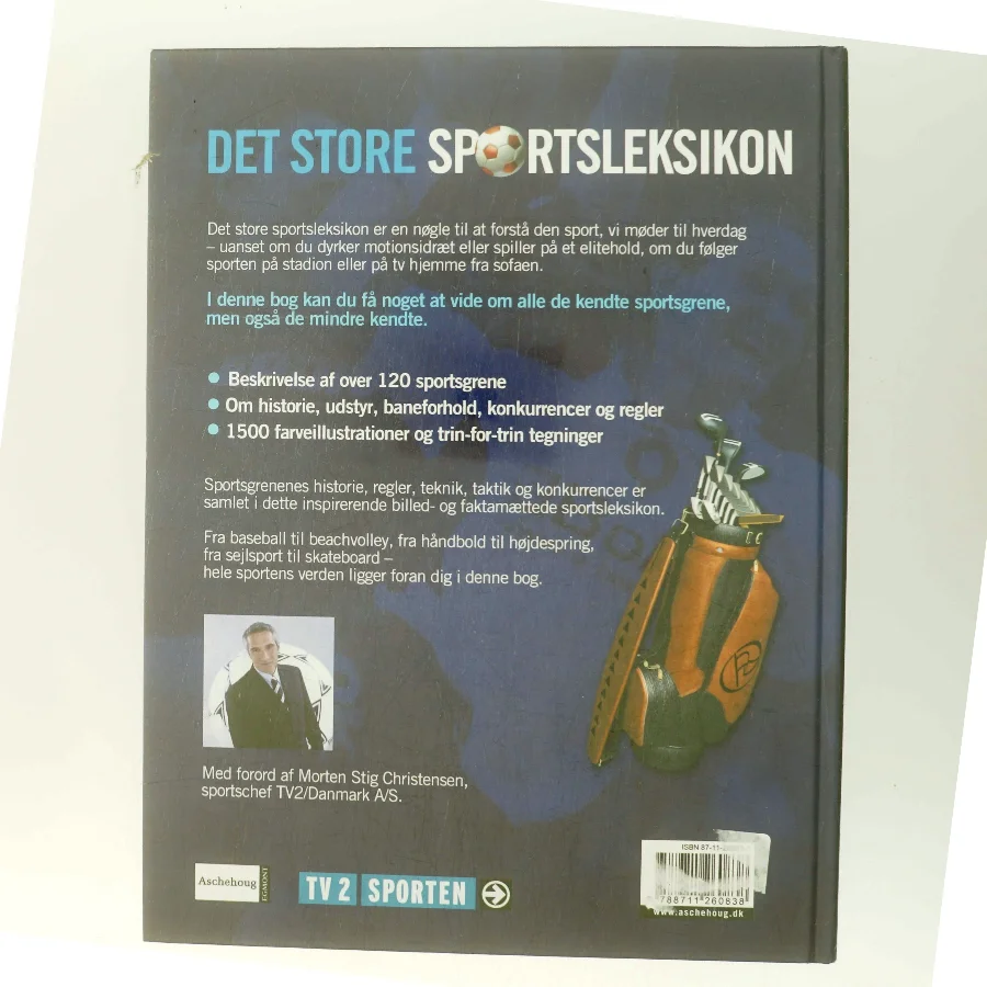 Det store sportsleksikon : komplet illustreret guide af TV 2 Sporten (Bog)