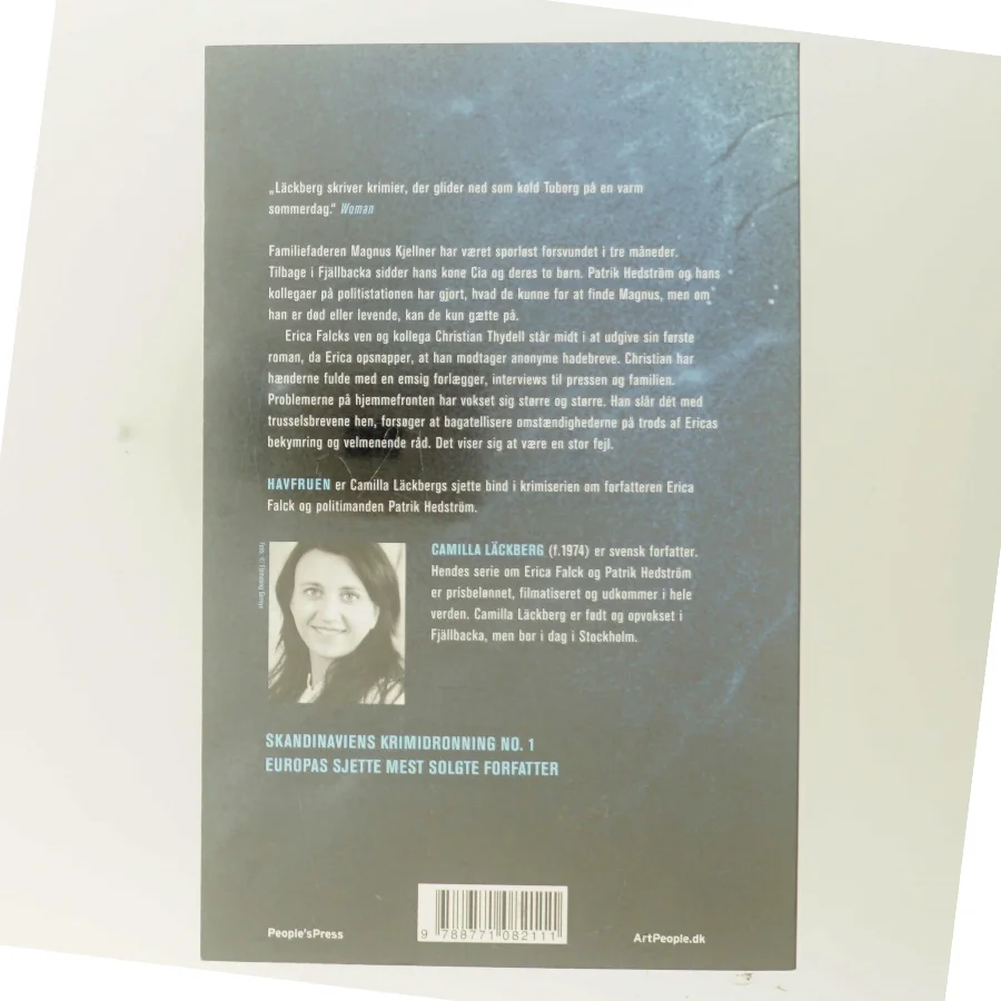 Havfruen : kriminalroman af Camilla Läckberg (Bog)