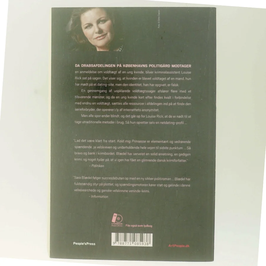 Kald mig prinsesse : krimi af Sara Blædel (Bog)