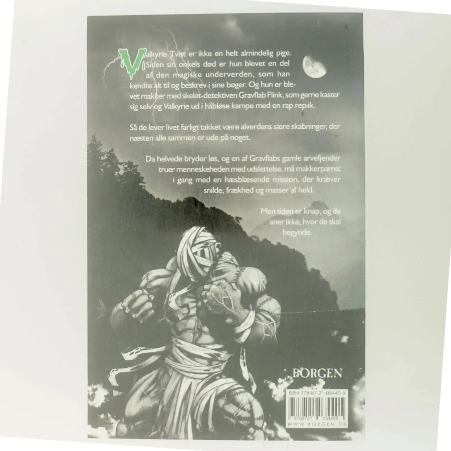 Gravflab Flink - leg med ild af Derek Landy (Bog)