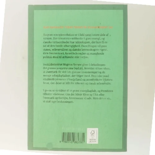 Det grønne pengetræ : sådan scorer vi kassen på klimakrisen af Magnus Barsøe (Bog)