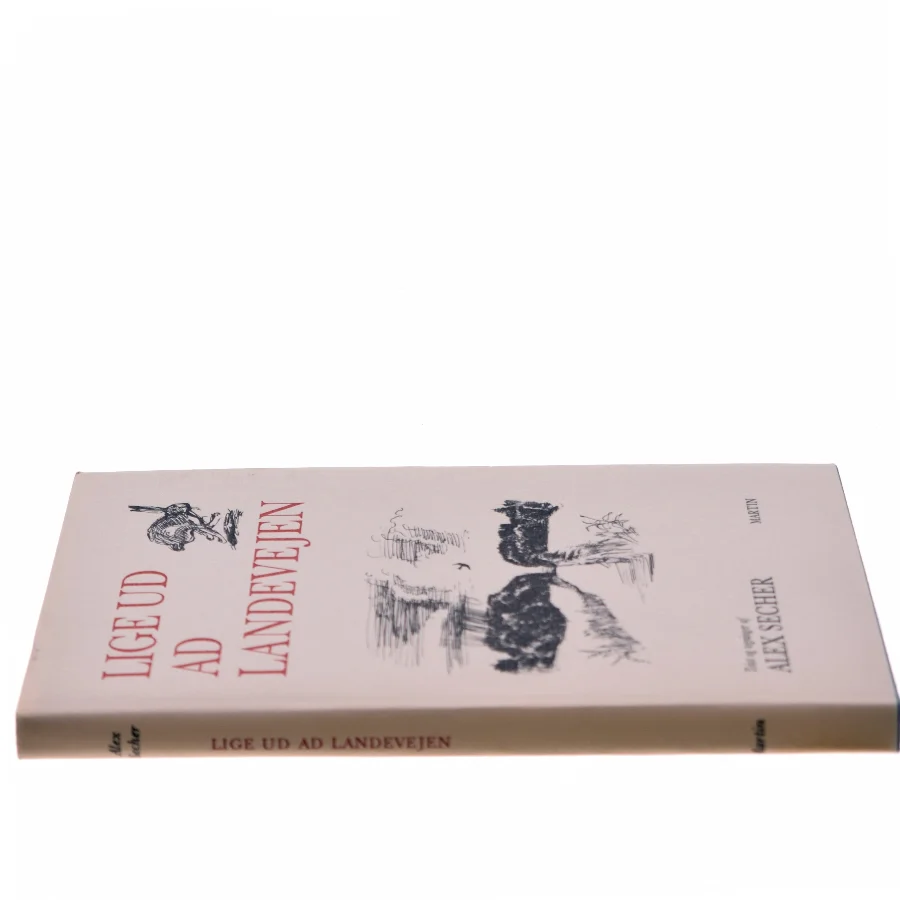 Bog: Lige ud ad landevejen af Alex Secher fra Martin