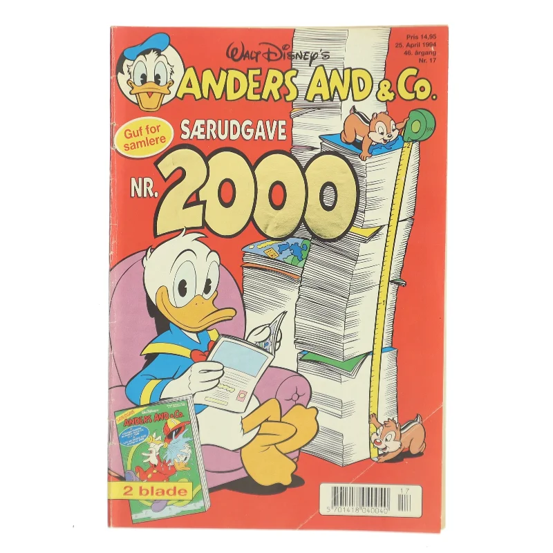 Anders And & Co. Særudgave Nr. 2000 af Disney (Bog)