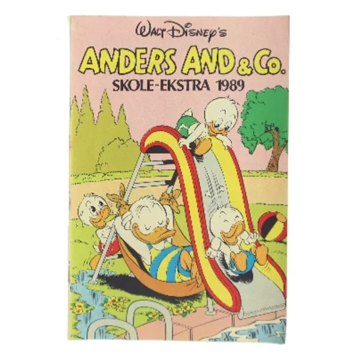 Anders And & Co. Skole-Ekstra 1989 (Bog)