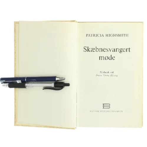 Skæbnesvangert møde af Patricia Highsmith (Bog)