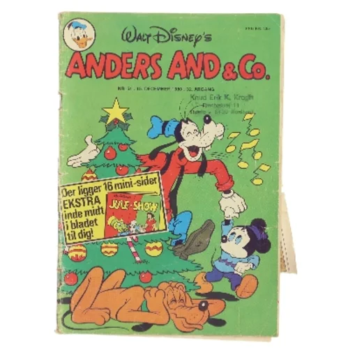 Walt Disney's Anders And & Co. (Bog)