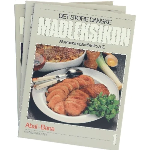 Det store danske madleksikon 1: Abal–Bana (Bog)