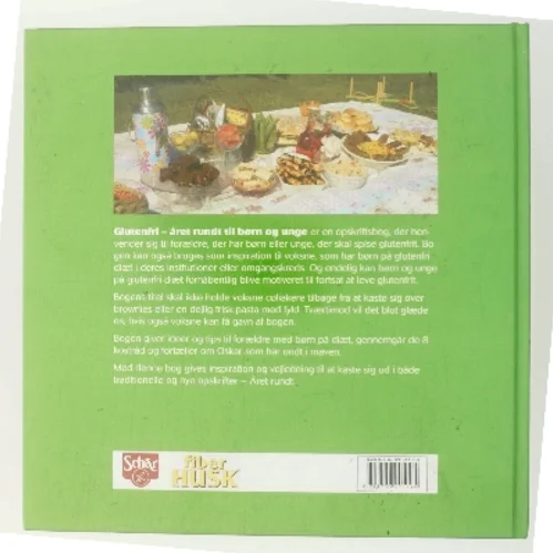 Glutenfri året rundt - til børn og unge (Bog)