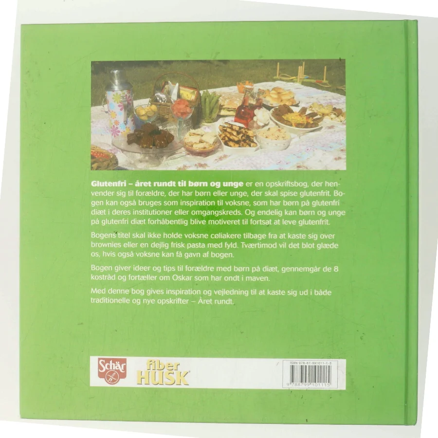Glutenfri året rundt - til børn og unge (Bog)