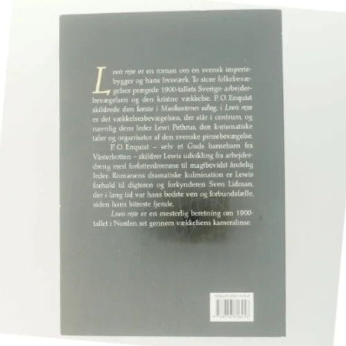 Lewis rejse : roman af Per Olov Enquist (Bog)