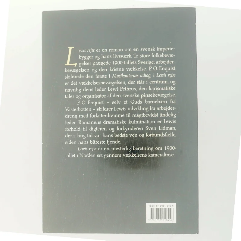 Lewis rejse : roman af Per Olov Enquist (Bog)