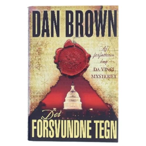 Det forsvundne tegn af Dan Brown (Bog)