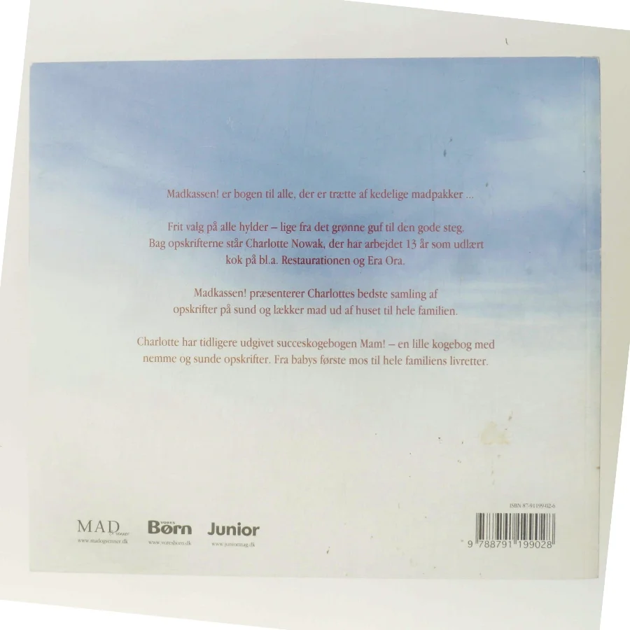 Madkassen! : sund og lækker mad ud af huset til hele familien af Charlotte Nowak (Bog)