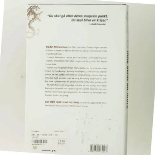 Det der ikke slår os ihjel af David Lagercrantz (Bog)