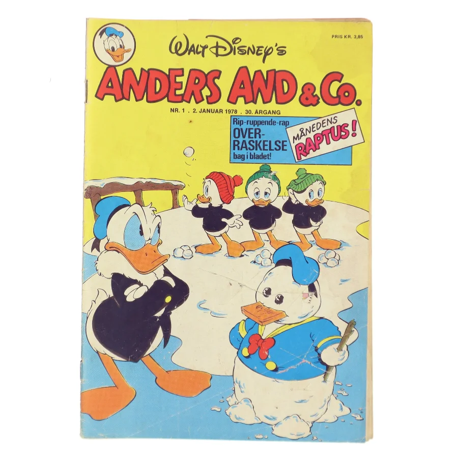 Anders And & Co. Nr. 1 af Walt Disney (Bog)