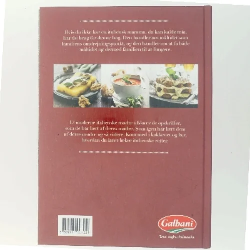 Moderne Mamma – italiensk kogebog fra Galbani af Galbani (Bog)