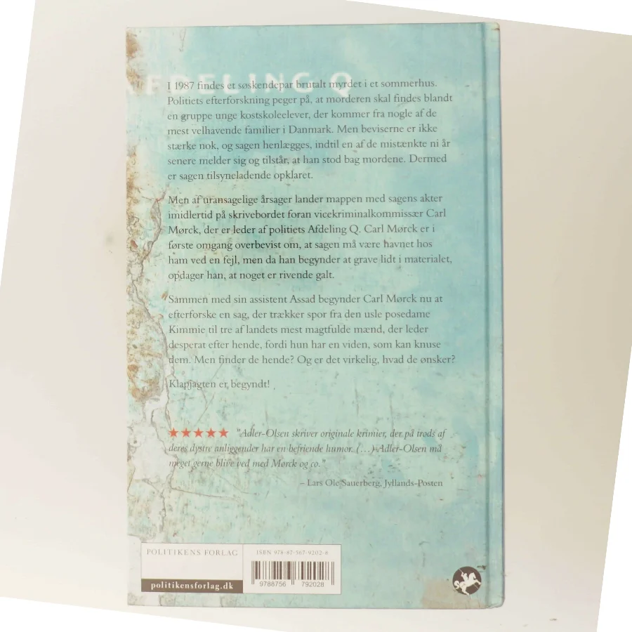 Fasandræberne : krimithriller af Jussi Adler-Olsen (Bog)