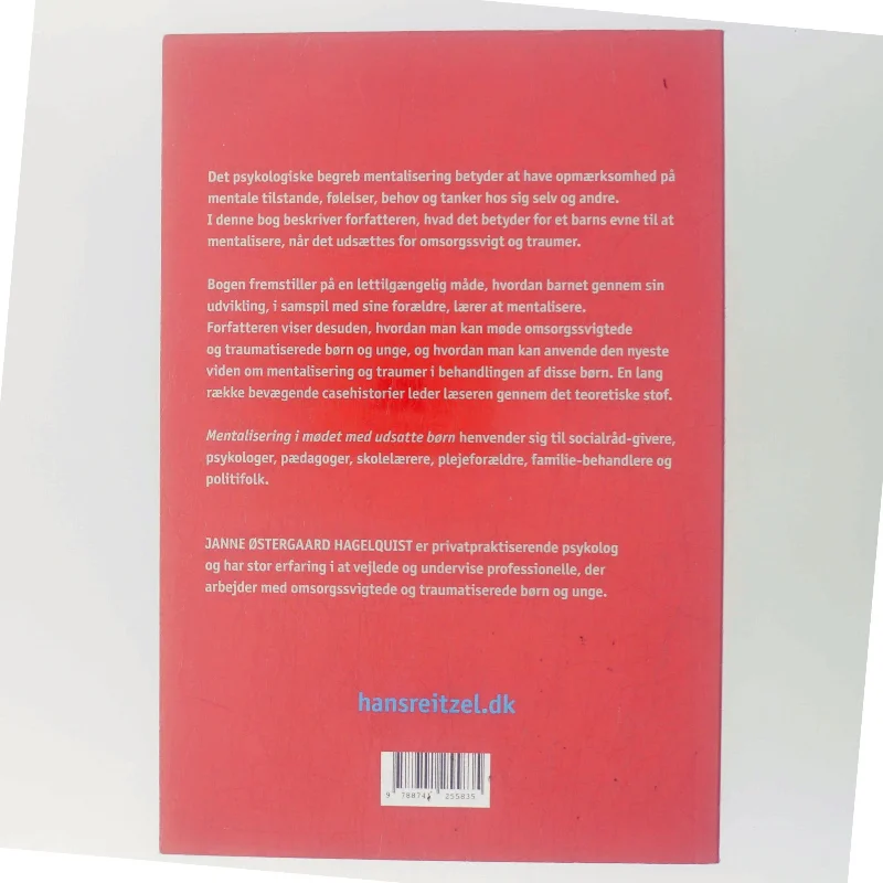 Mentalisering i mødet med udsatte børn af Janne Østergaard Hagelquist (Bog)