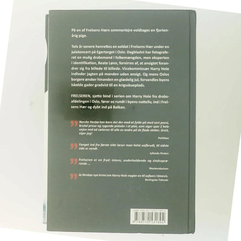 Frelseren af Jo Nesbø (Bog)