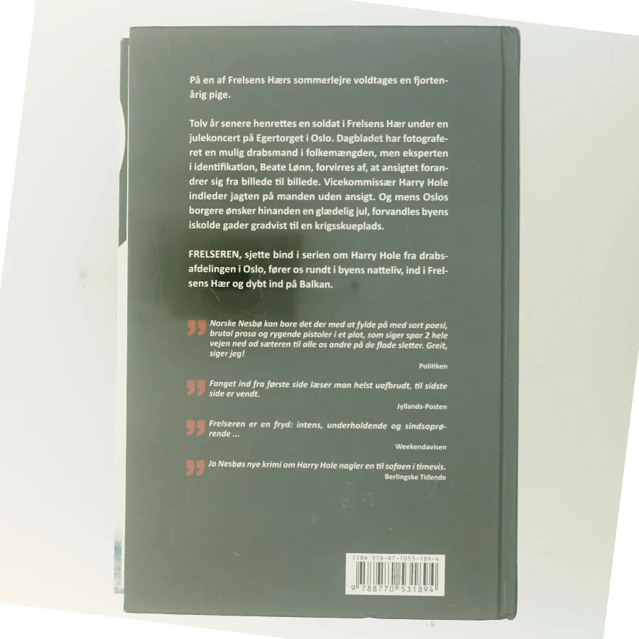 Frelseren af Jo Nesbø (Bog)