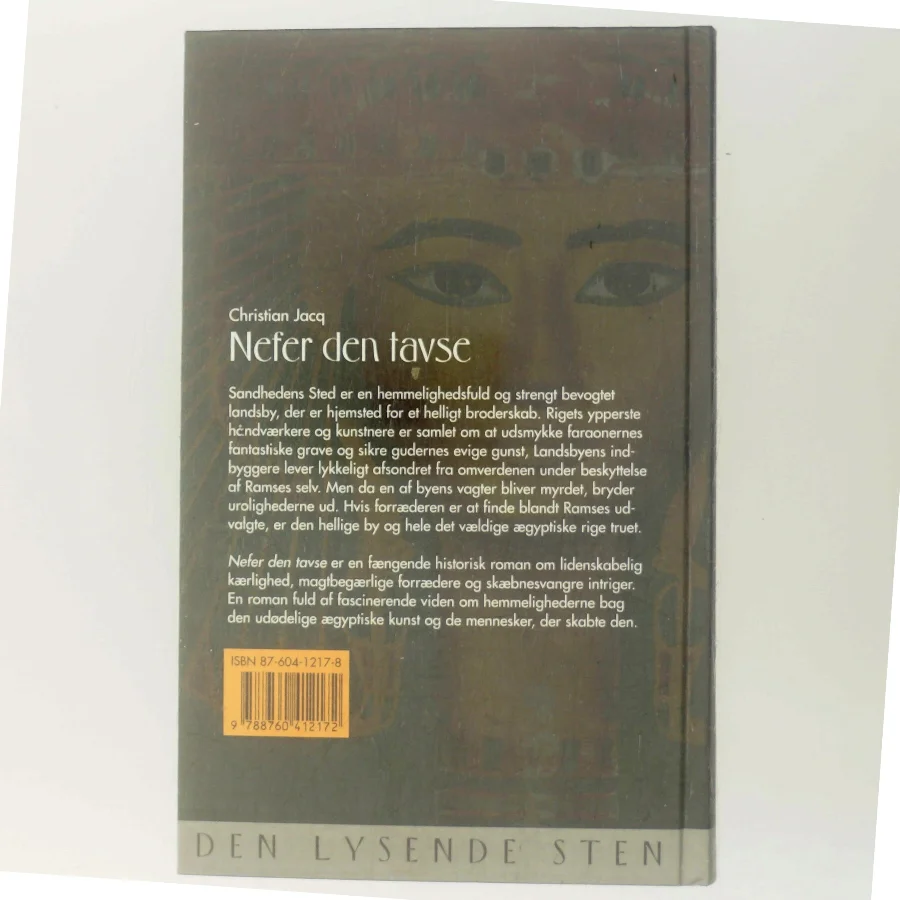 Den lysende sten. Bind 1, Nefer den Tavse af Christian Jacq (Bog)