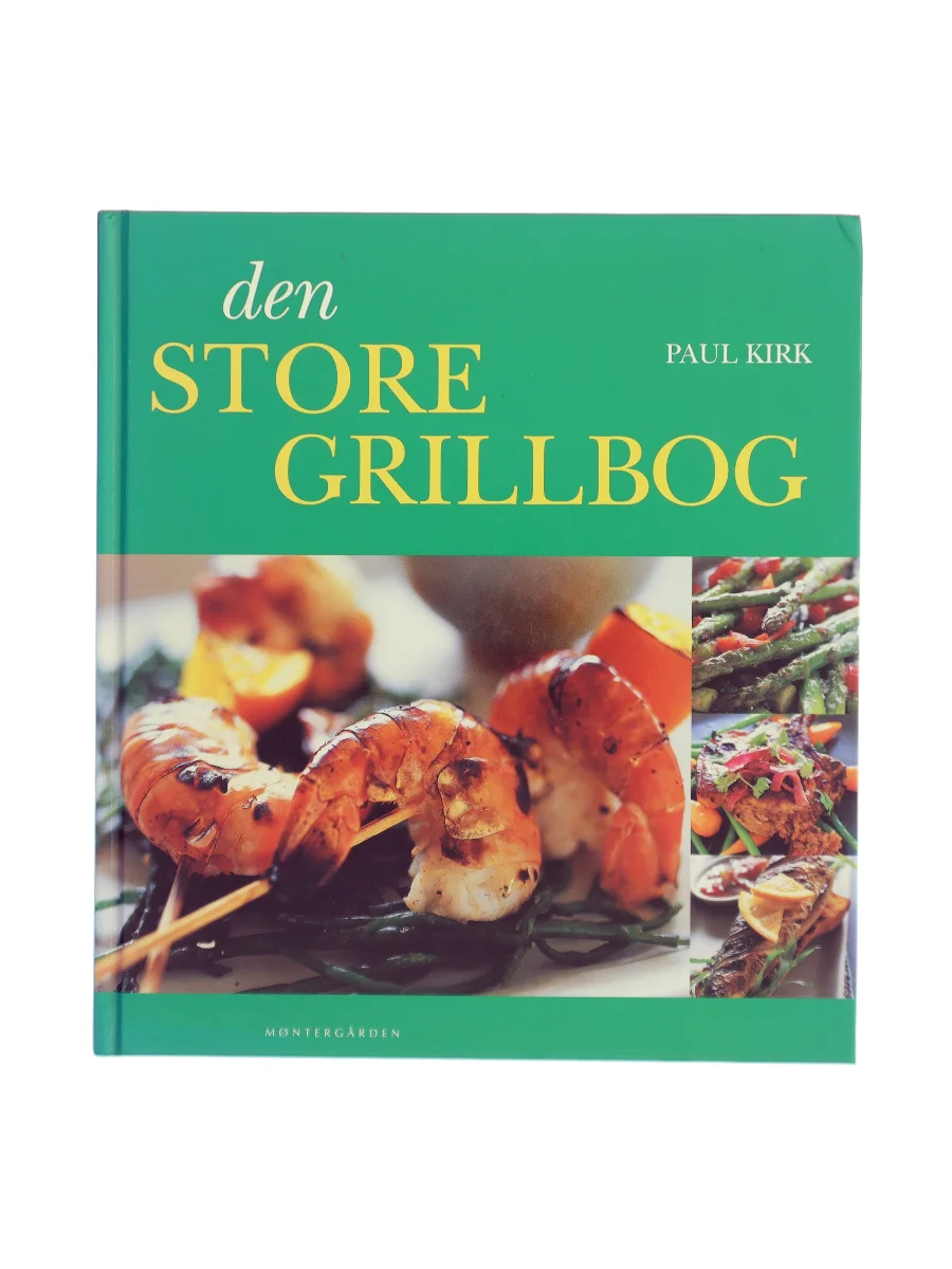 Forsiden af Den store grillbog af Paul Kirk