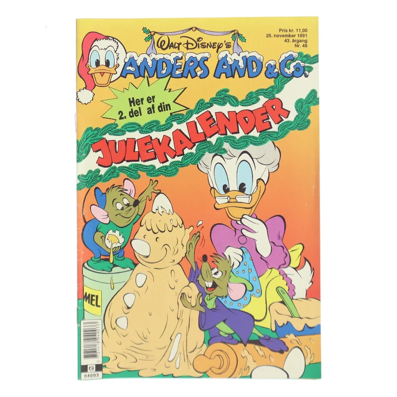 Anders And & Co. Julekalender (Bog)