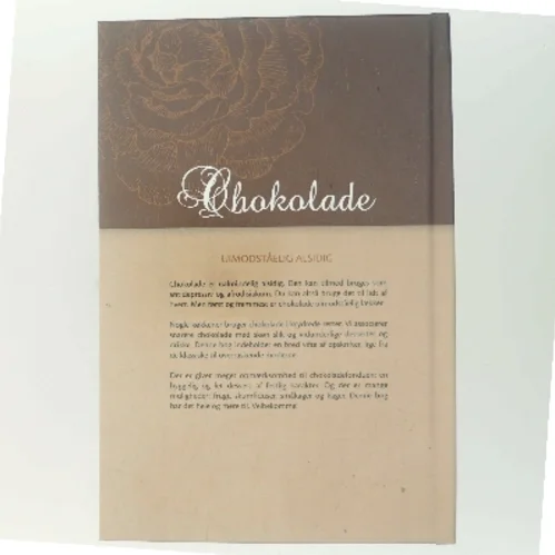 Chokolade af Ukendt (Bog)